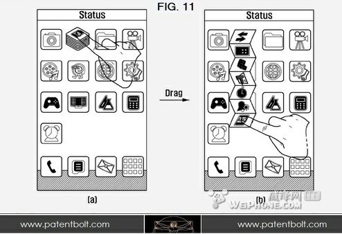 为回避苹果专利诉讼战纠缠 三星申请专利欲改变图标管理方式